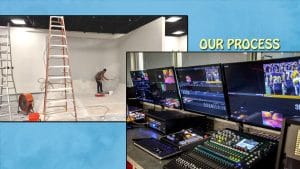 video studio design and building - our process