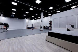 video production studio designed and built for Mattress Firm