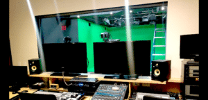tv studio design for ISC2